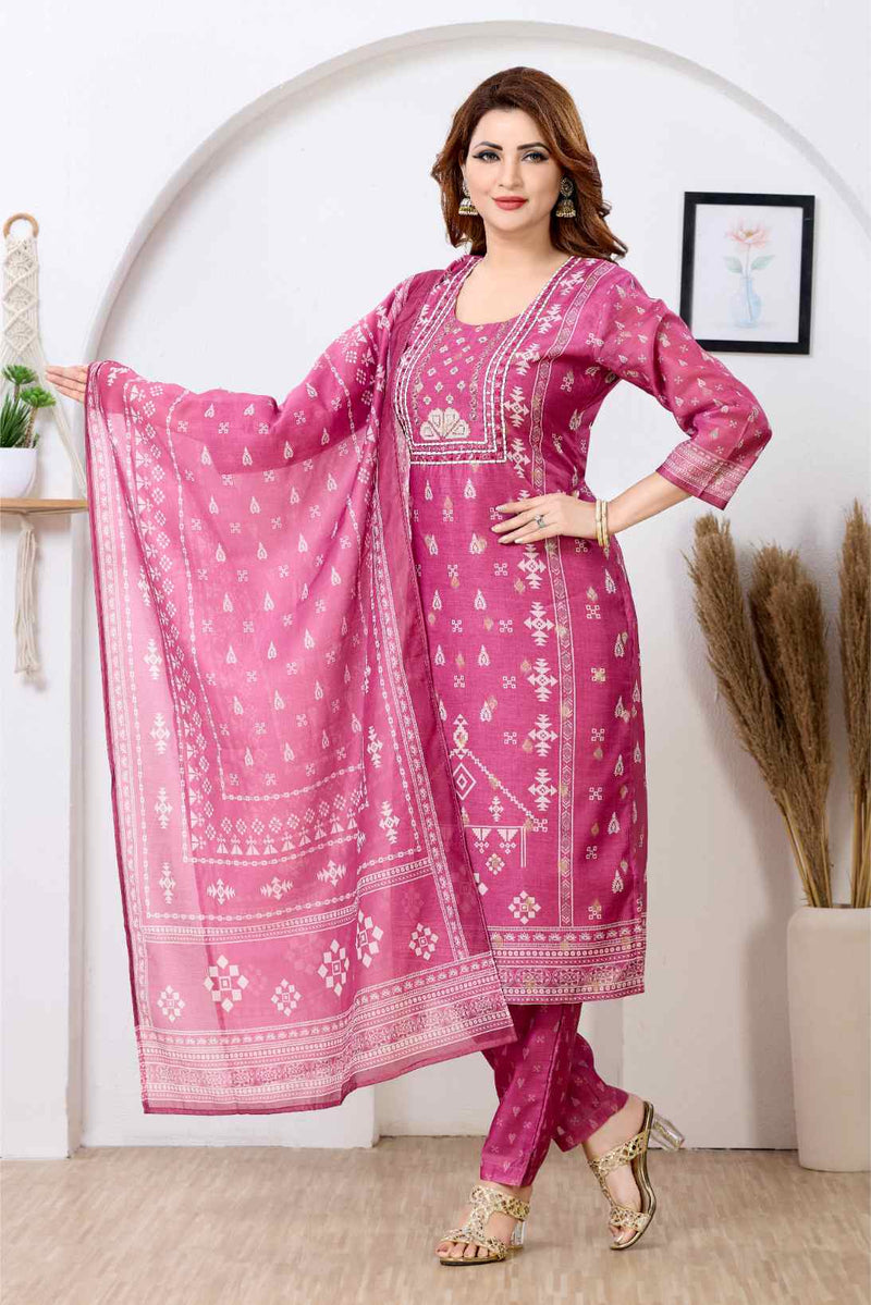 Rose Riwaayat Printed Kurti Set