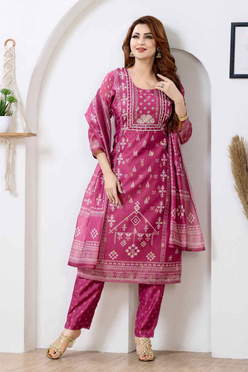 Rose Riwaayat Printed Kurti Set