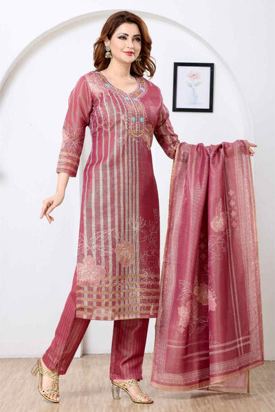 Royal Teal Floral Kurta