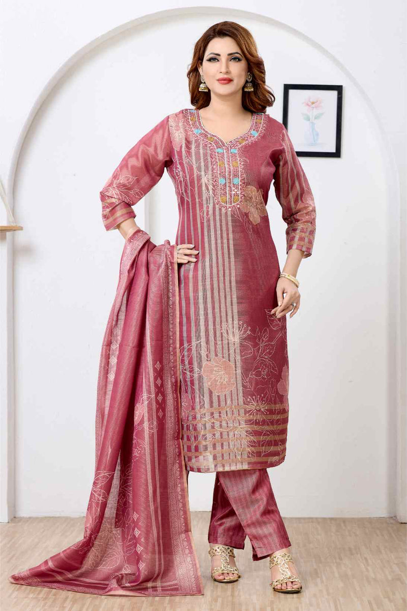 Royal Teal Floral Kurta